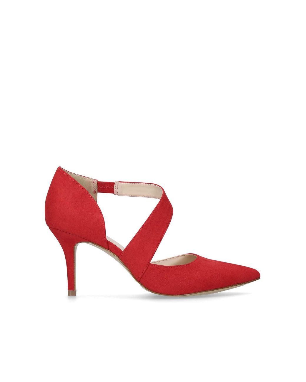 Nine West Mid Heel Court Shoes in Red | Lyst UK