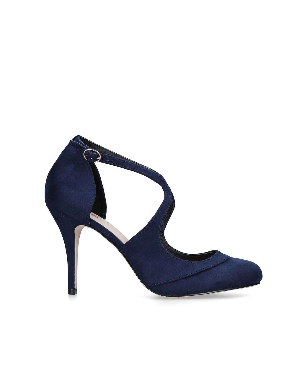 Miss Kg Synthetic Natalie High Heeled Shoe in Navy (Blue) | Lyst UK