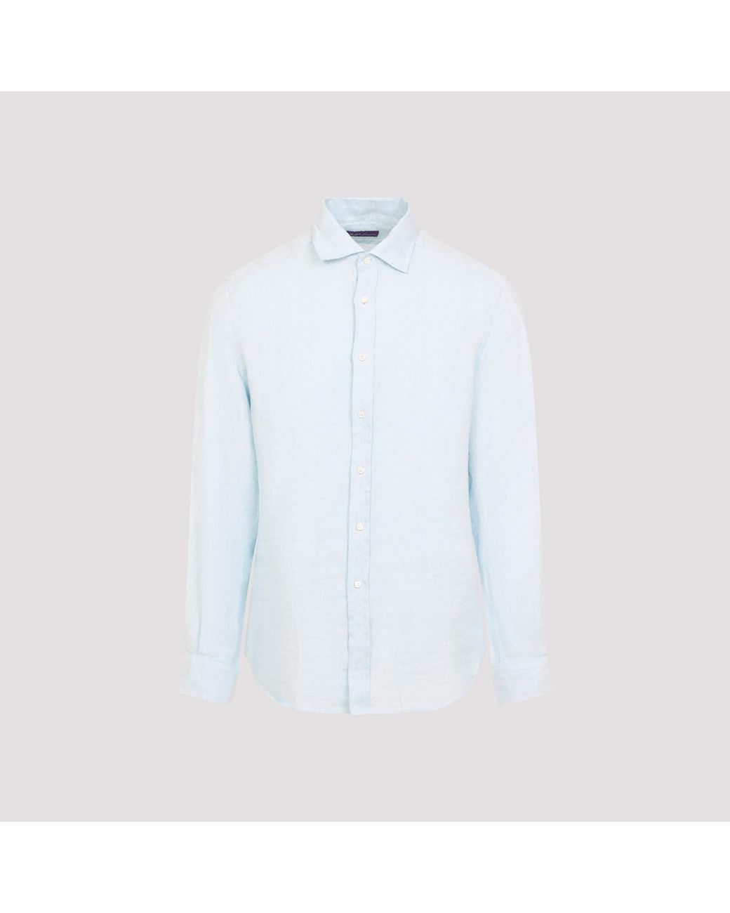 Ralph Lauren Long Sleeve Sport Shirt in White for Men | Lyst