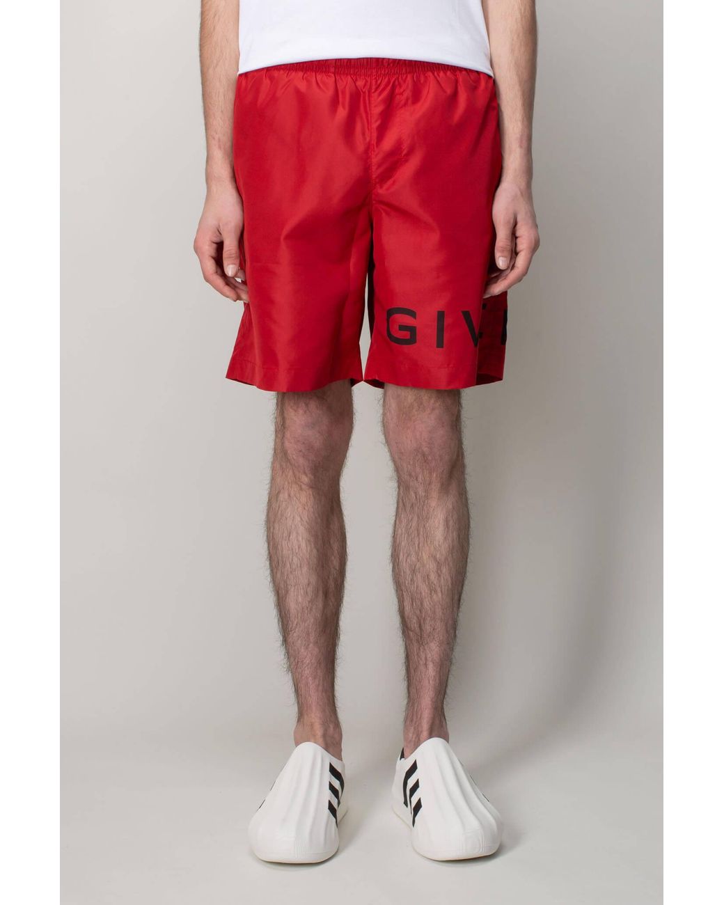 Givenchy Swim Short in Red for Men | Lyst UK