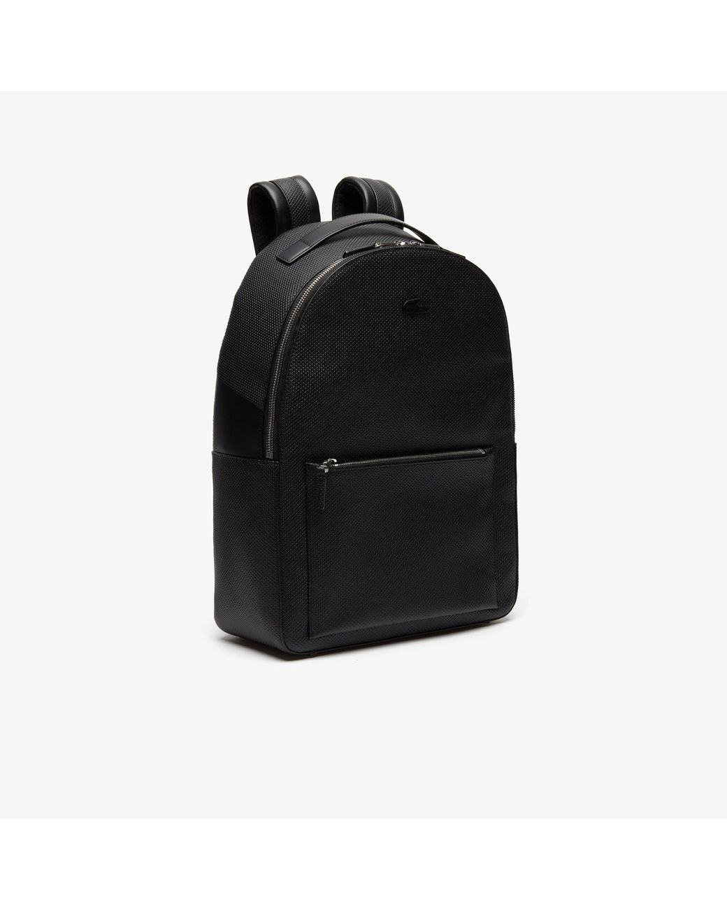 lacoste leather laptop bag