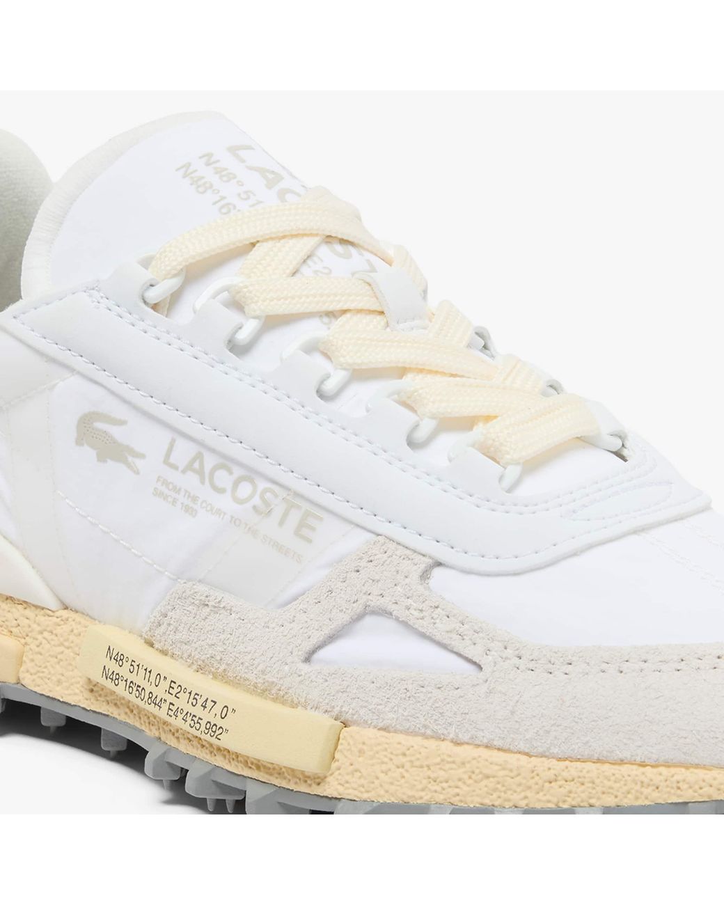 Lacoste White Elite Active Sneakers