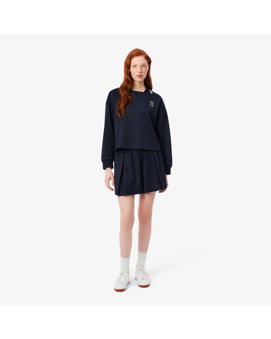 Lacoste Blue Interlock Piqué Shorts