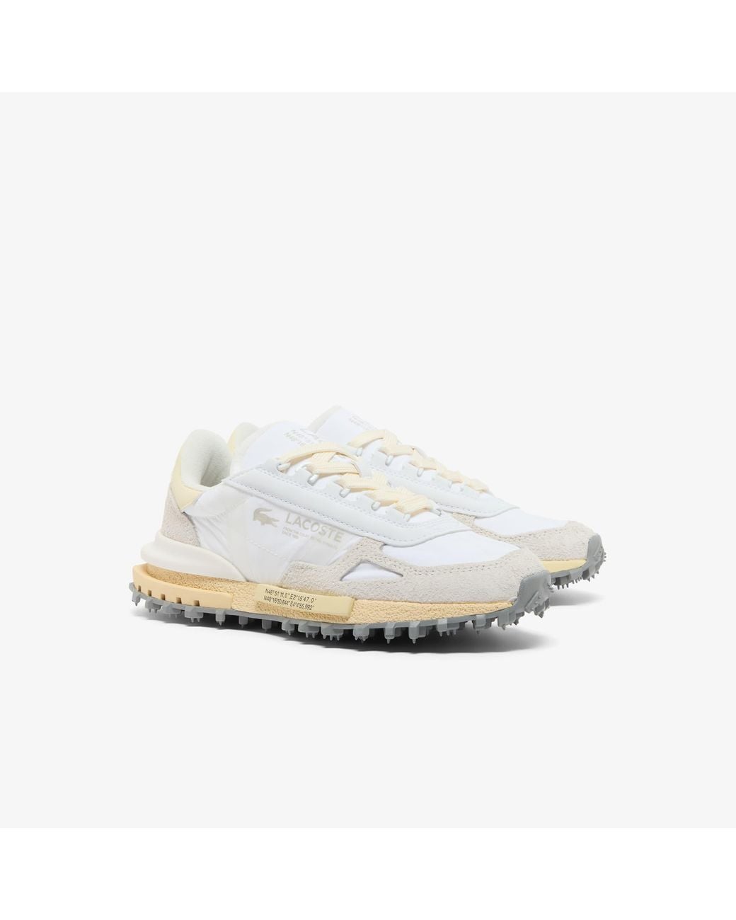 Lacoste White Elite Active Sneakers