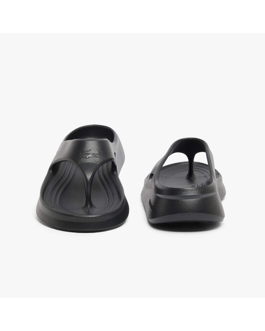 Lacoste Black Meduz Flip-Flops