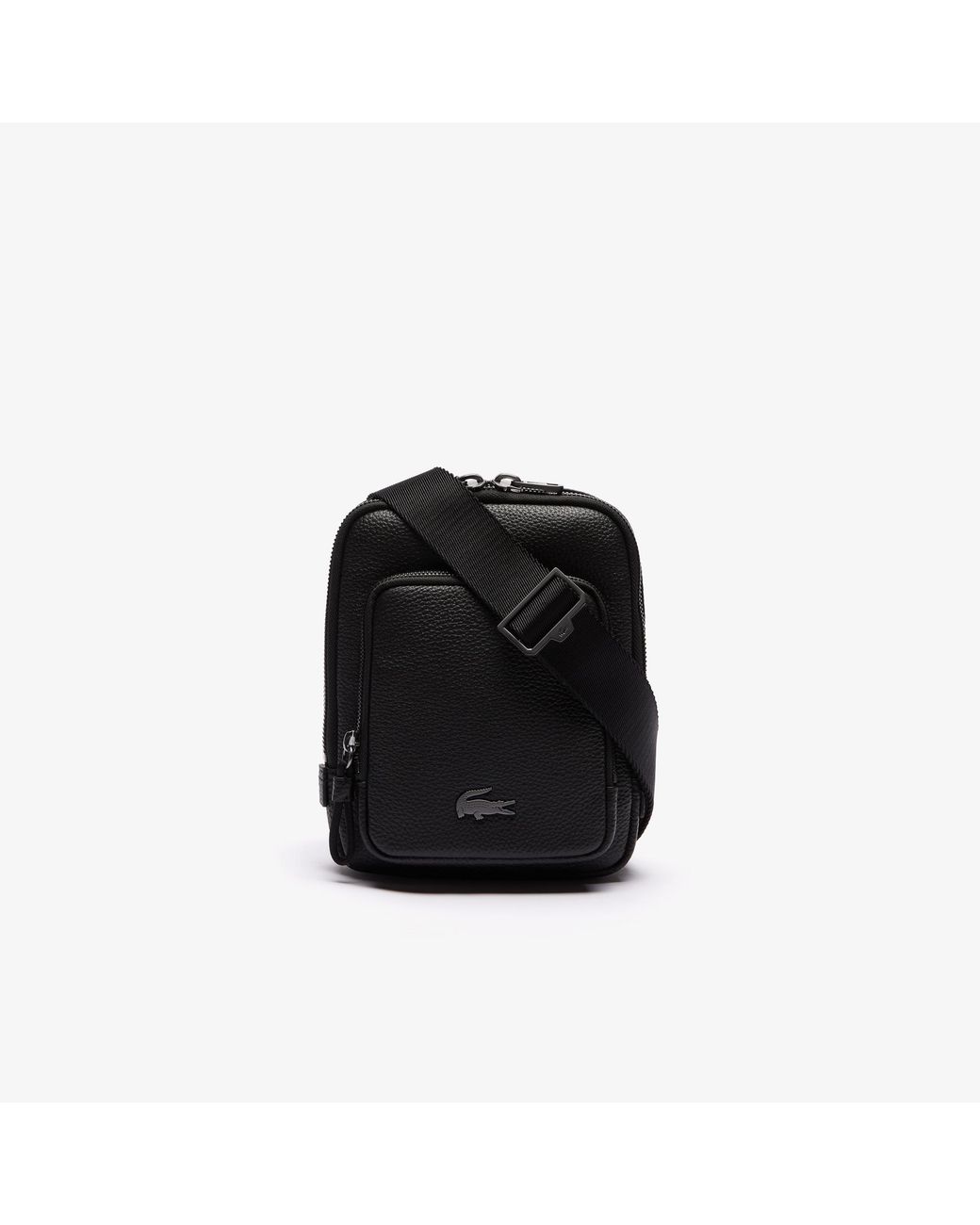 lacoste flat crossbody bag