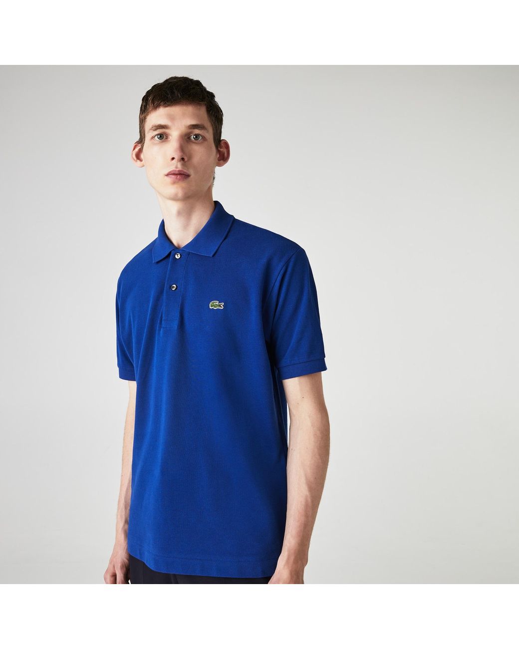 Lacoste Cotton Classic Fit L.12.12 Polo Shirt - Xs - 2 in Blue for Men ...