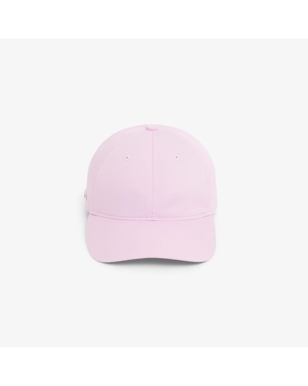 Lacoste Pink Cotton Twill Cap