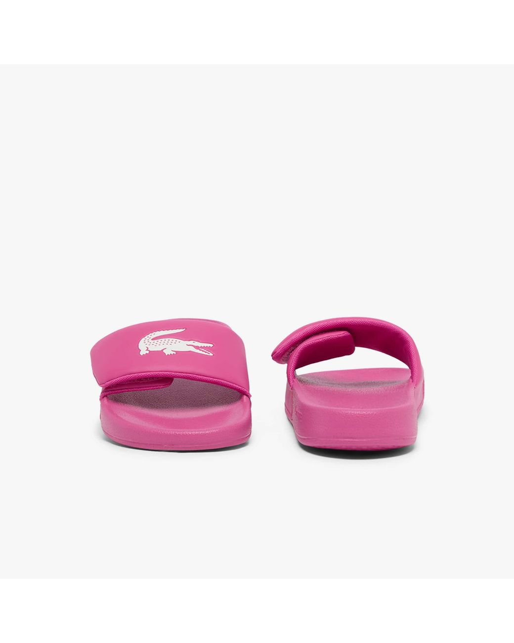 Lacoste Pink Serve Slides 0.0 Strap