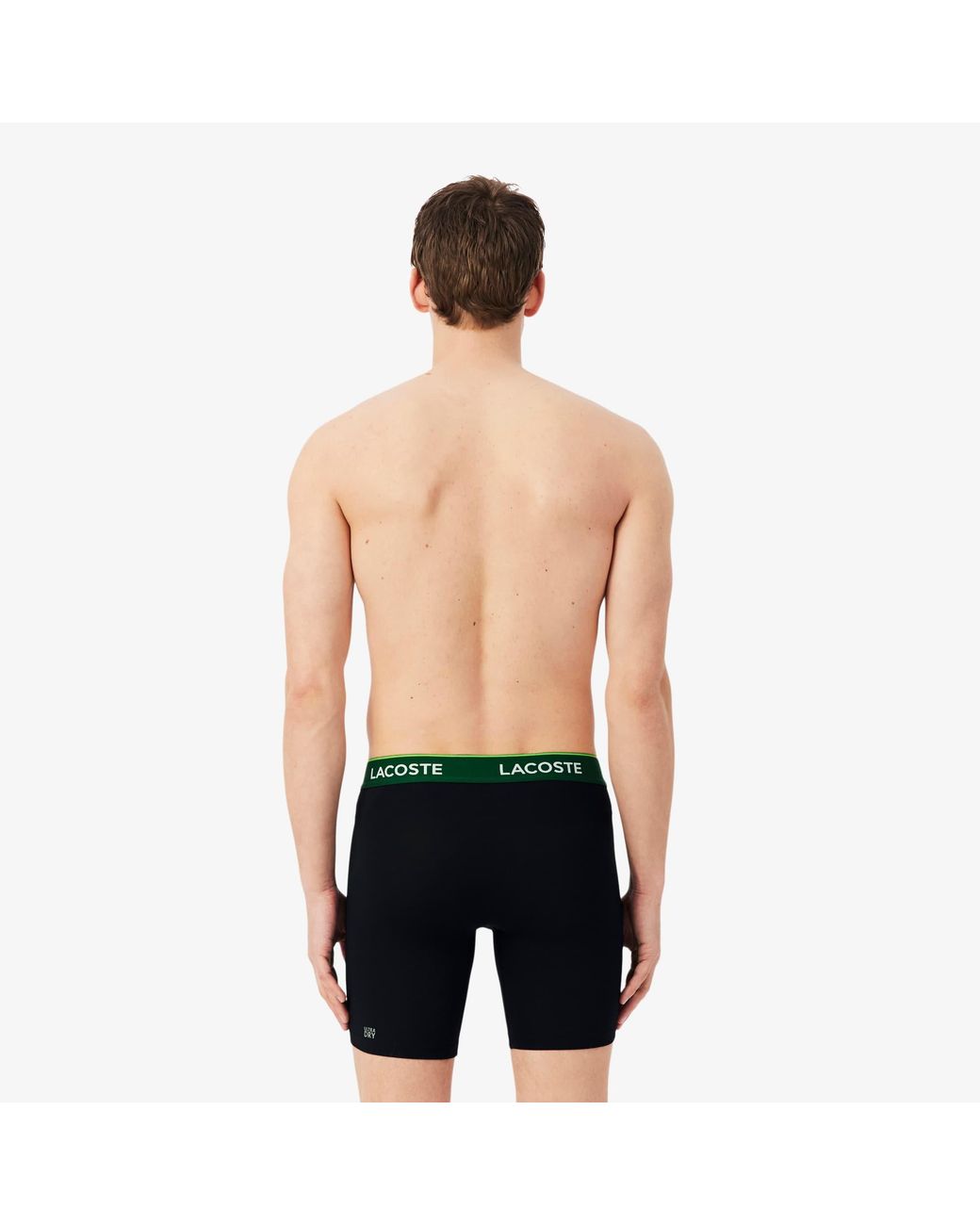 Lacoste Green 3-Pack Technical Mesh Boxers for men