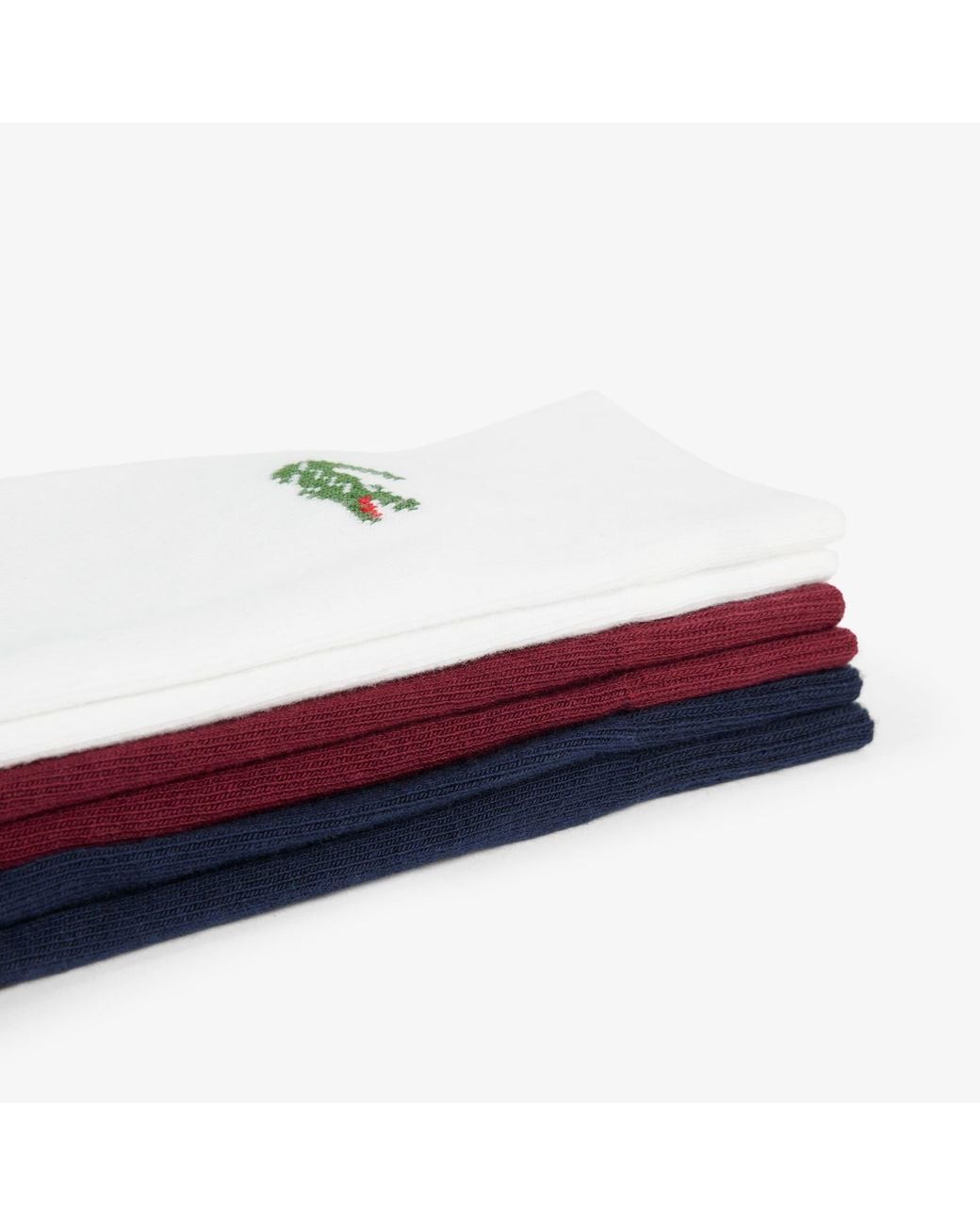 Lacoste Blue 3-Pack Socks