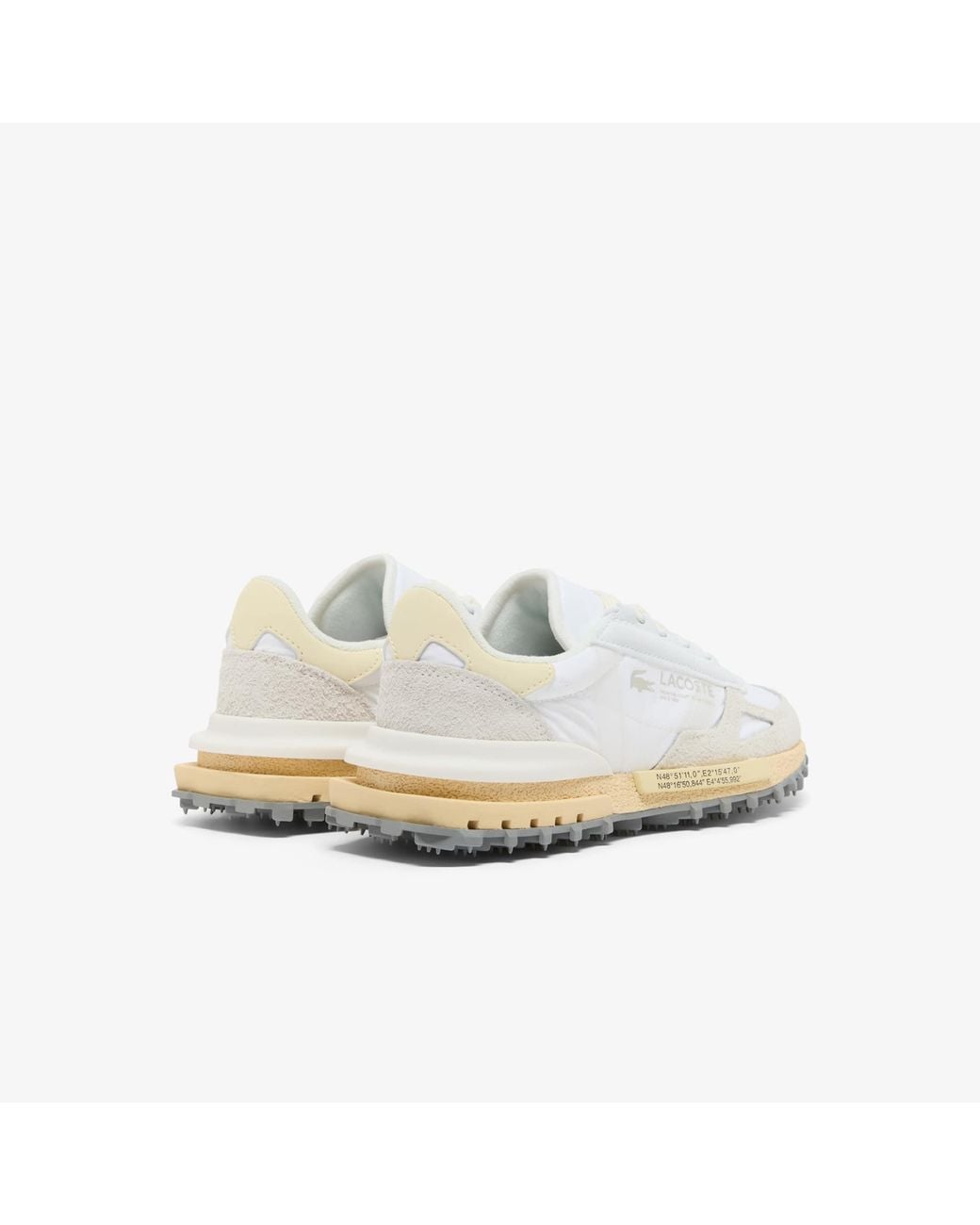 Lacoste White Elite Active Sneakers