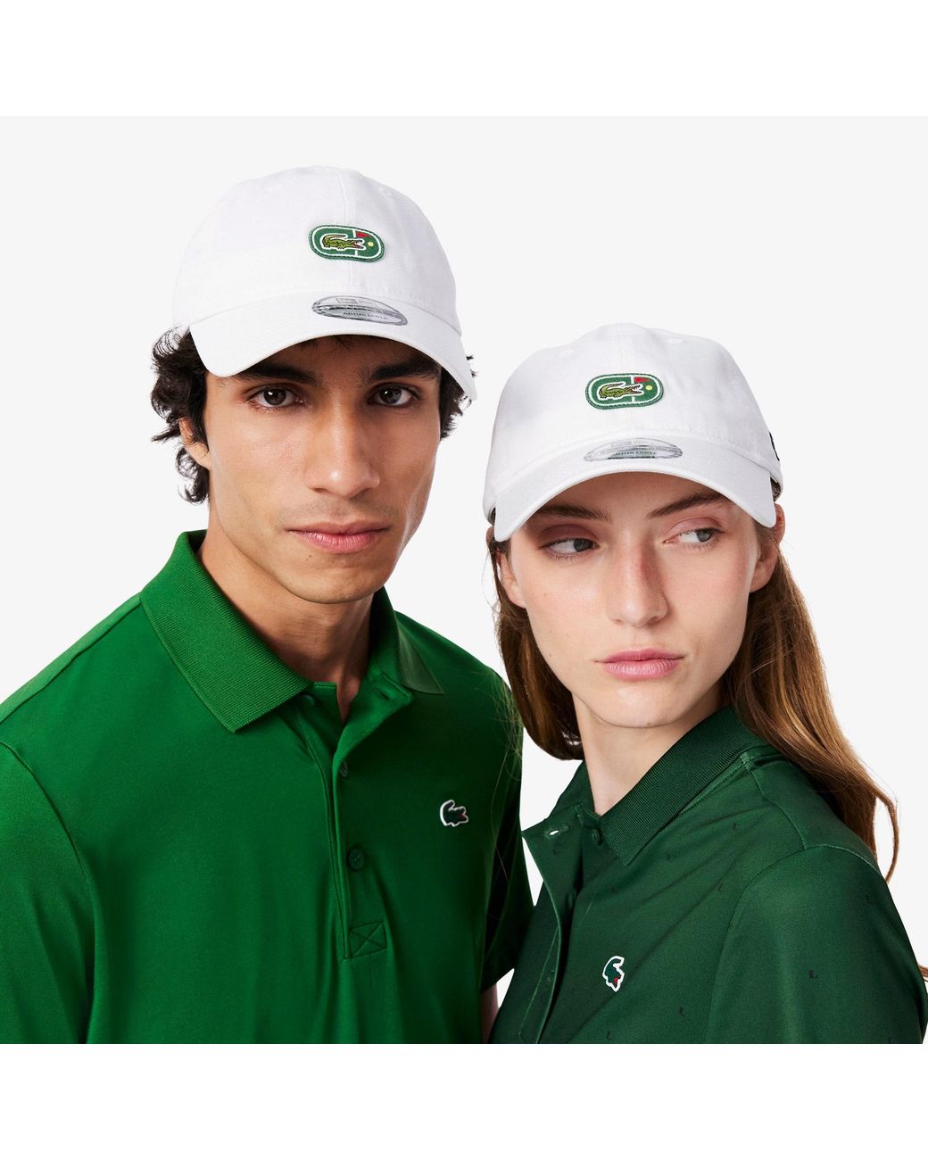 Lacoste White X New Era Cap
