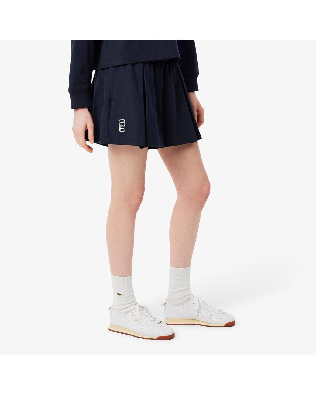 Lacoste Blue Interlock Piqué Shorts
