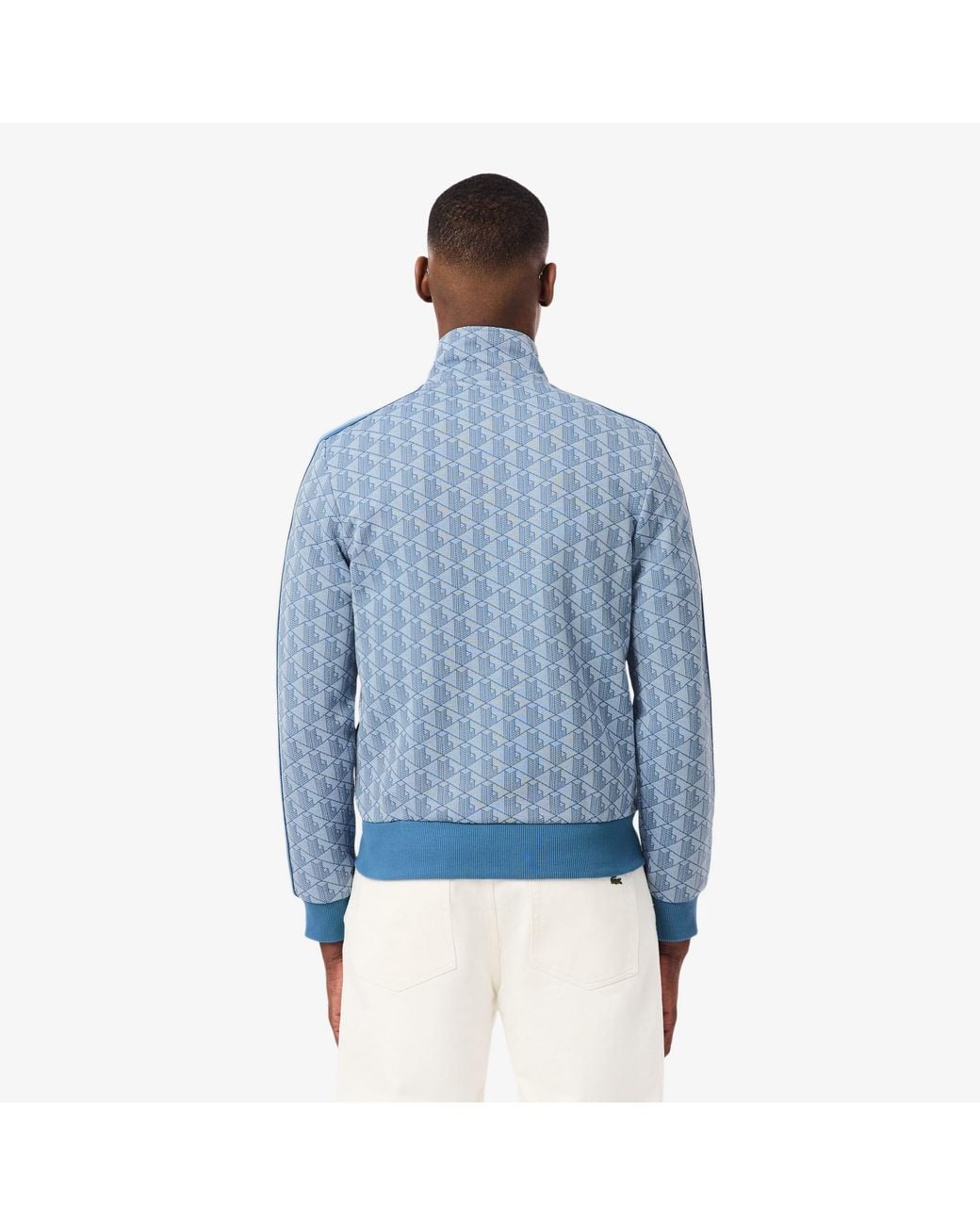 Lacoste Blue Paris Zip-Up Track Jacket for men