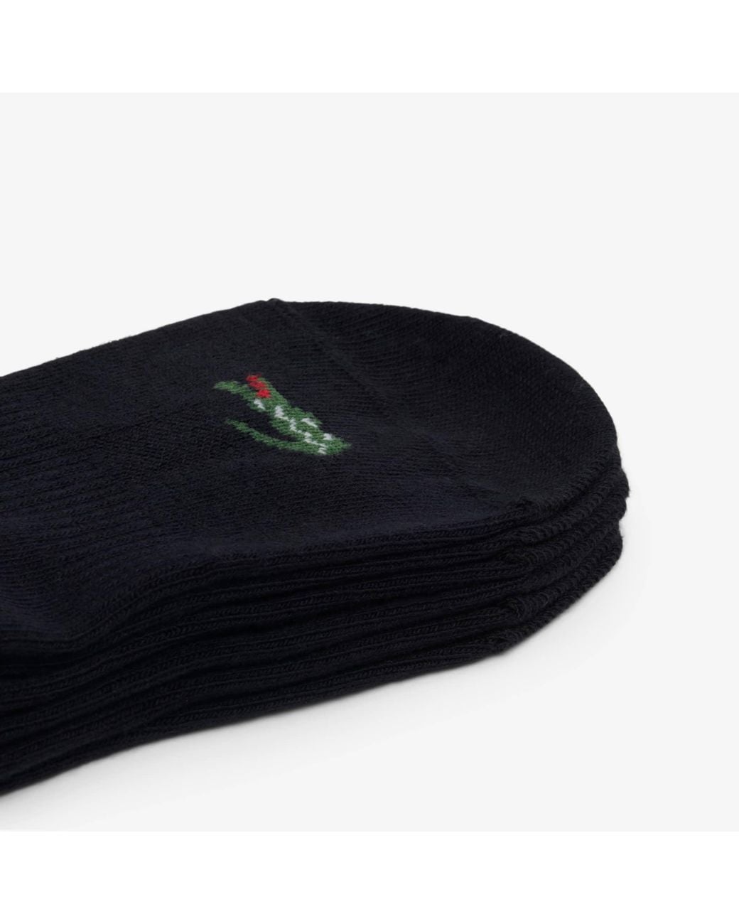 Lacoste Black 3-Pack Low Socks