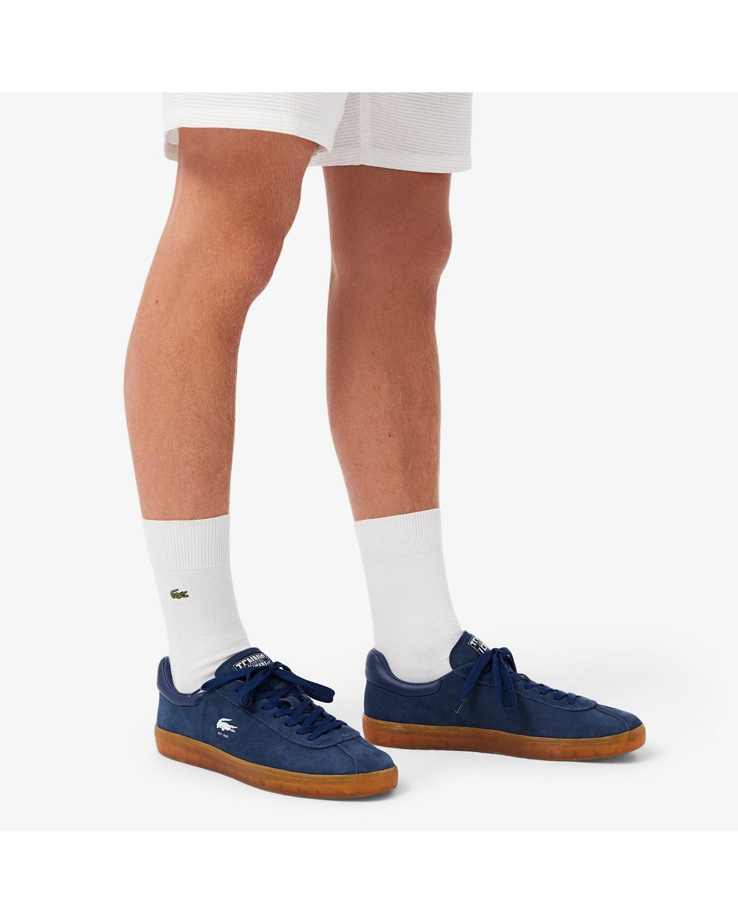 Lacoste Blue Baseshot Trainers for men
