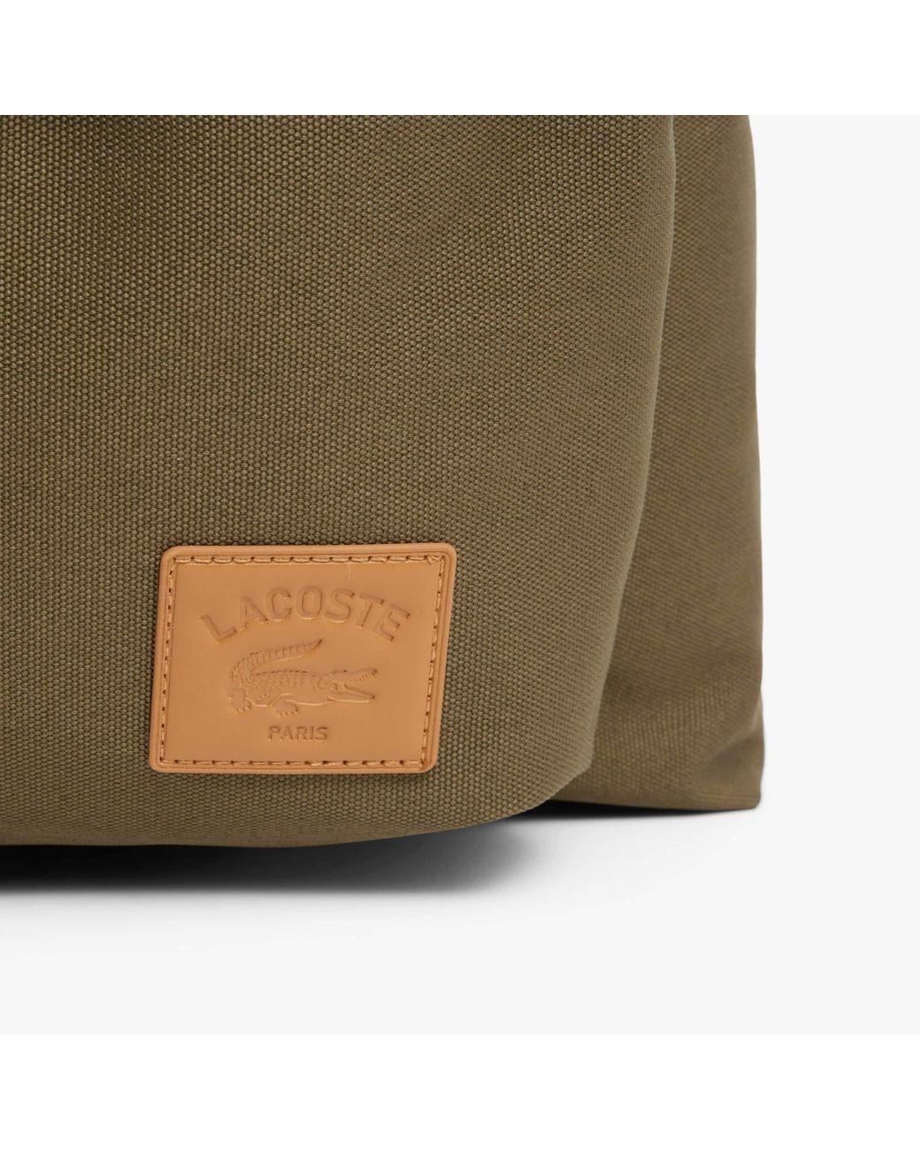 Lacoste Green Casual Croc Backpack