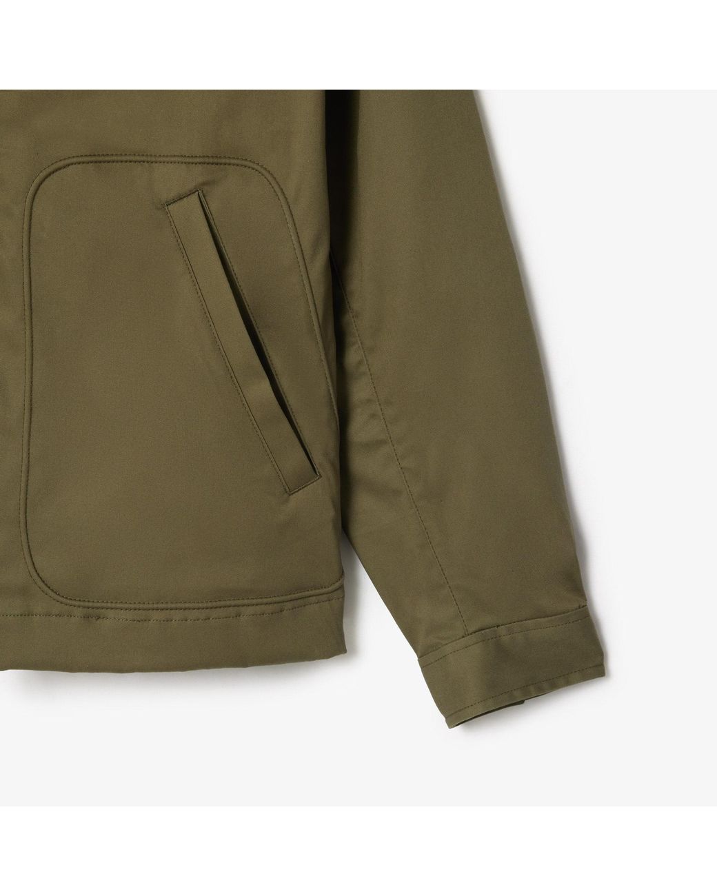 Lacoste Green Shorts Bomber Jacket for men