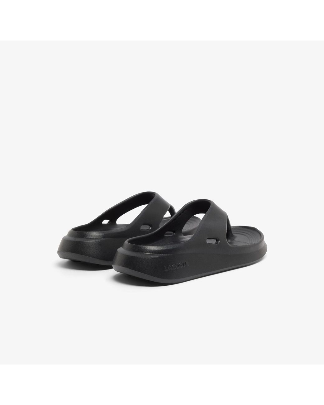 Lacoste Black Meduz Flip-Flops