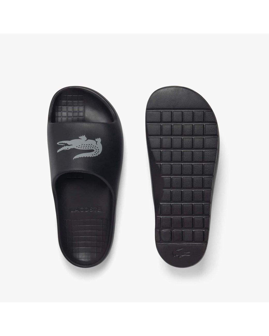 Lacoste Black Serve Slide 2.0 for men