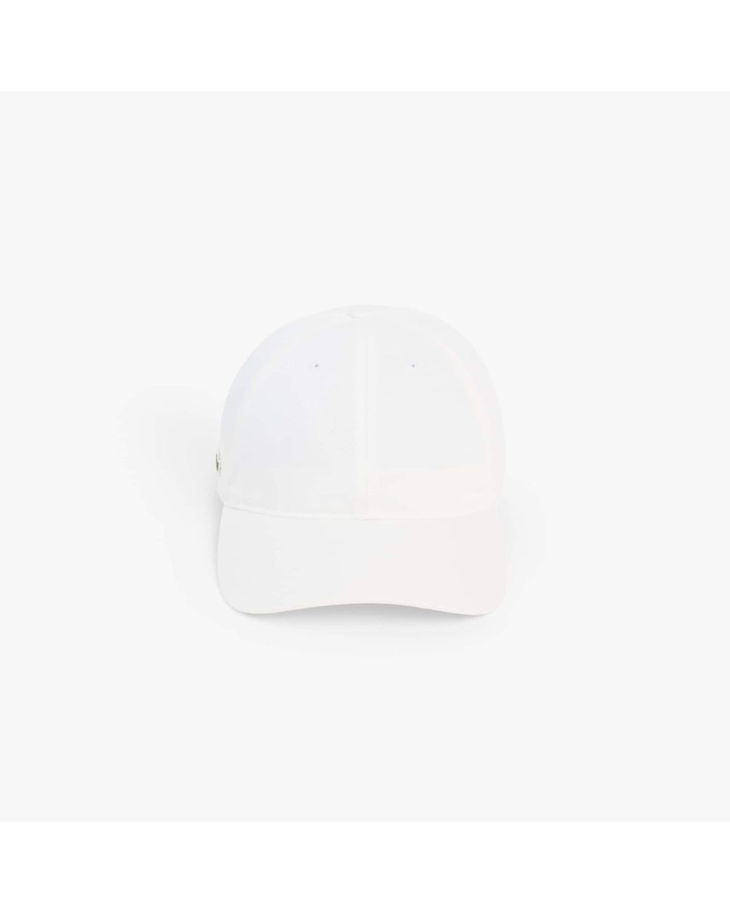 Lacoste White Cotton Twill Cap