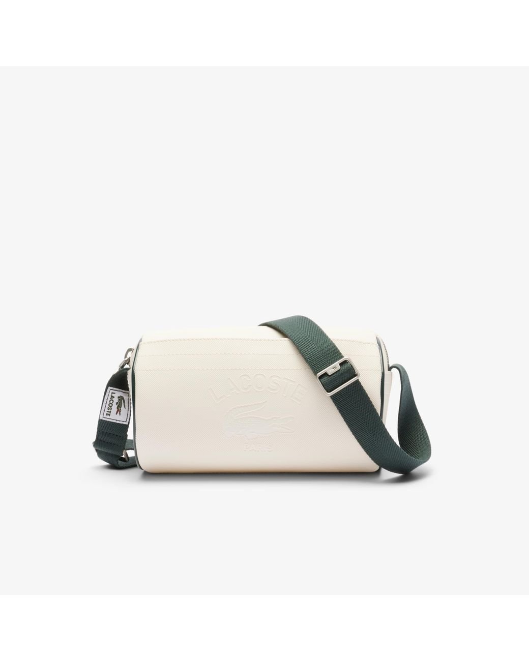 Lacoste Small Club 1930 Shoulder Bag in Natural | Lyst