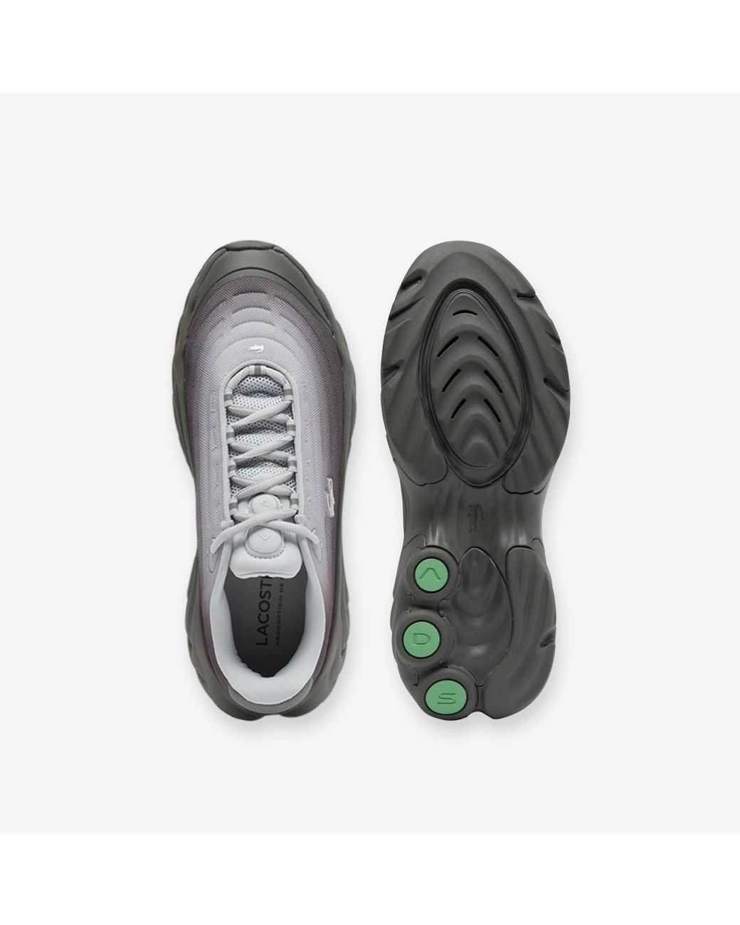 Lacoste Gray Spinor Sneakers for men