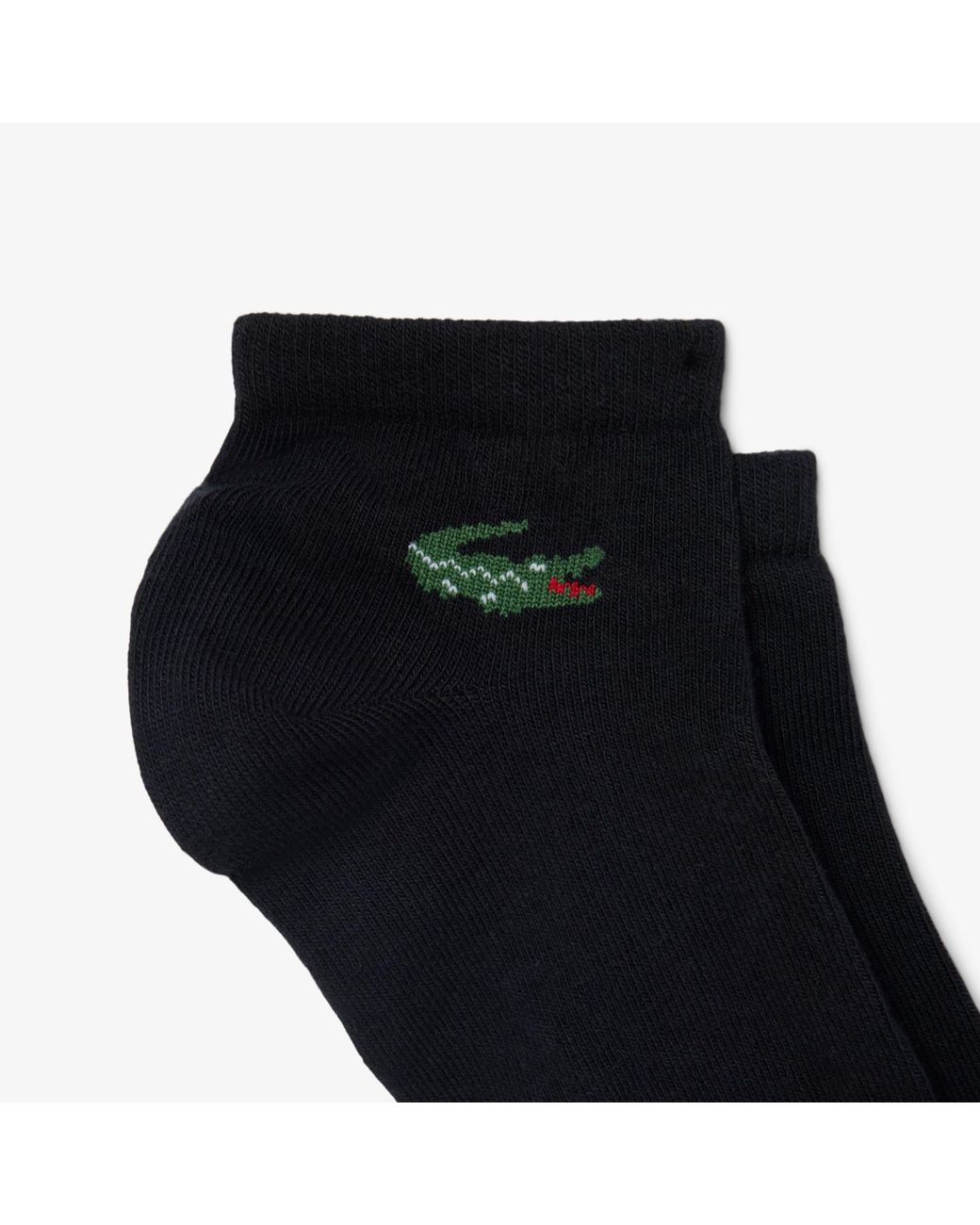 Lacoste Black 3-Pack Low Socks