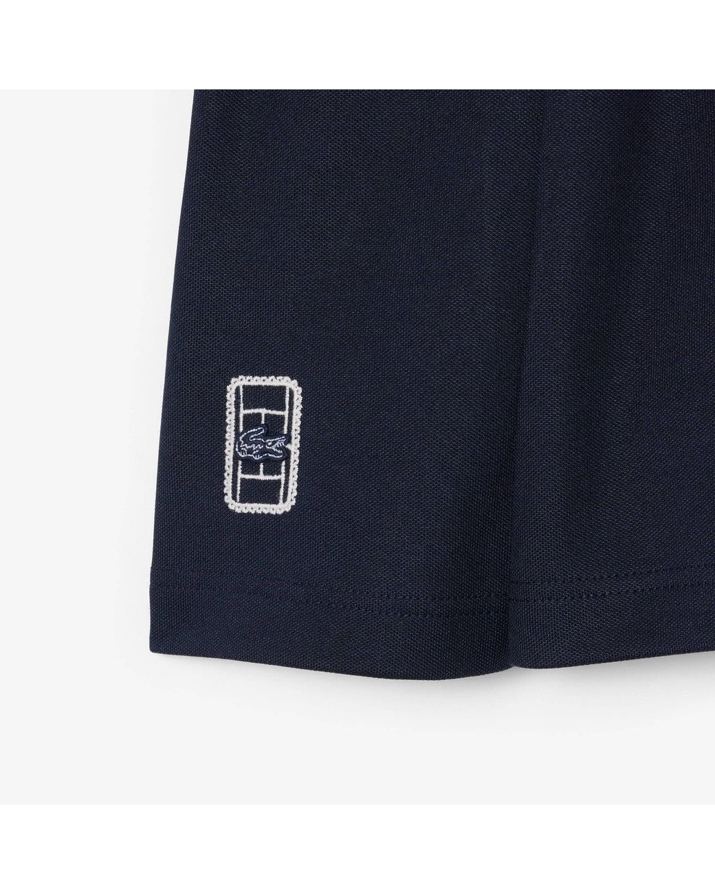 Lacoste Blue Interlock Piqué Shorts