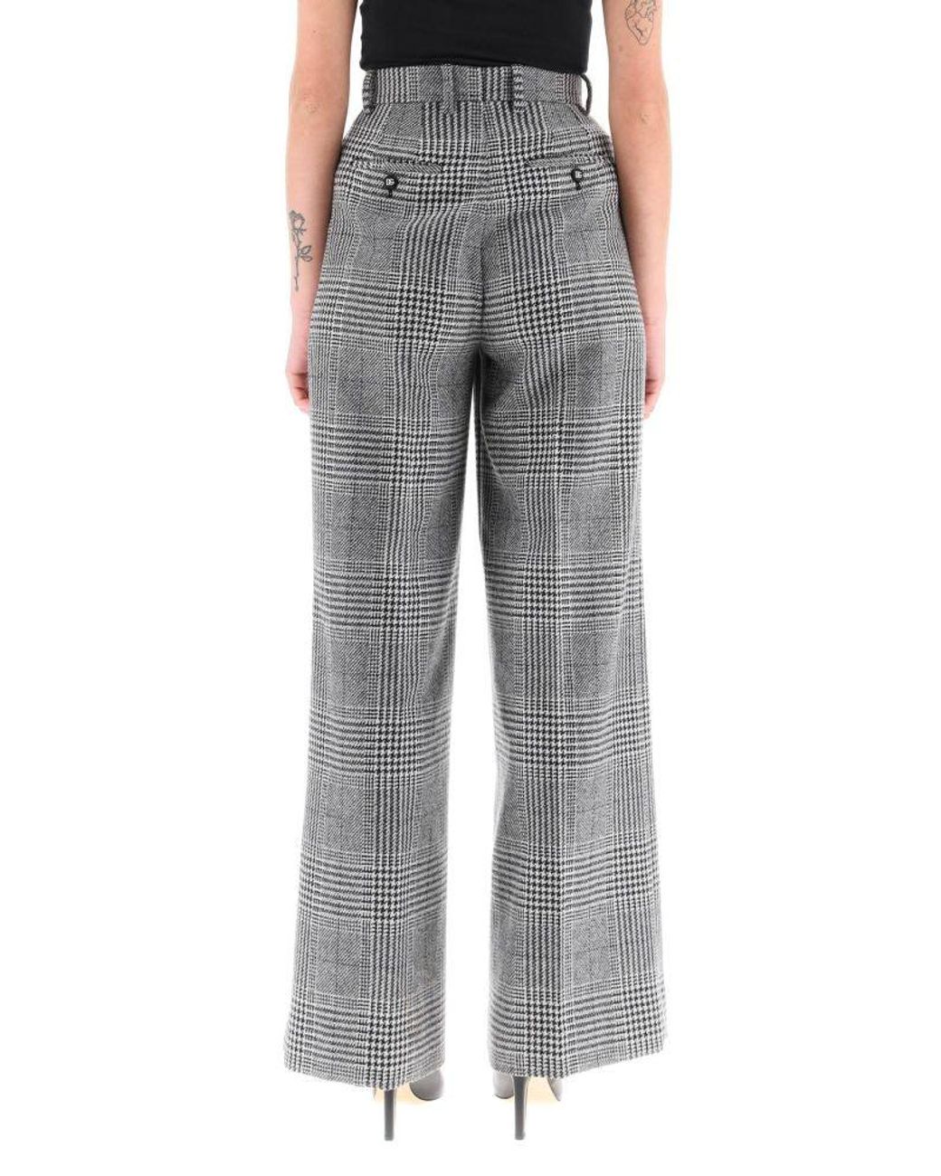 Grey Prince of Wales trousers JECKERSON FW 2223  Rione Fontana