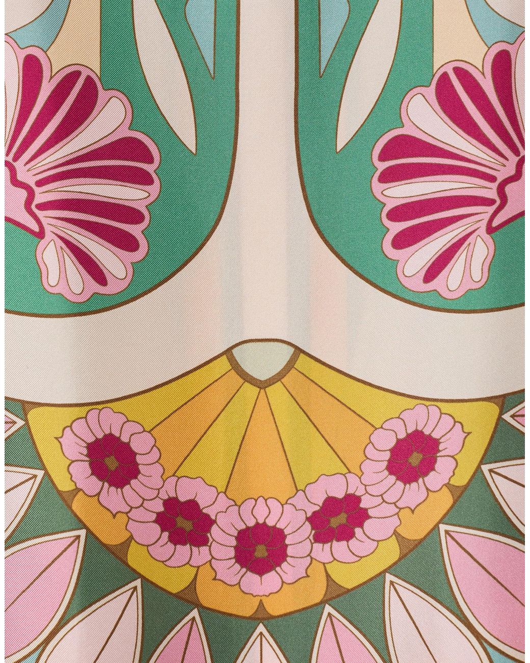 LaDoubleJ Pink Foulard Top