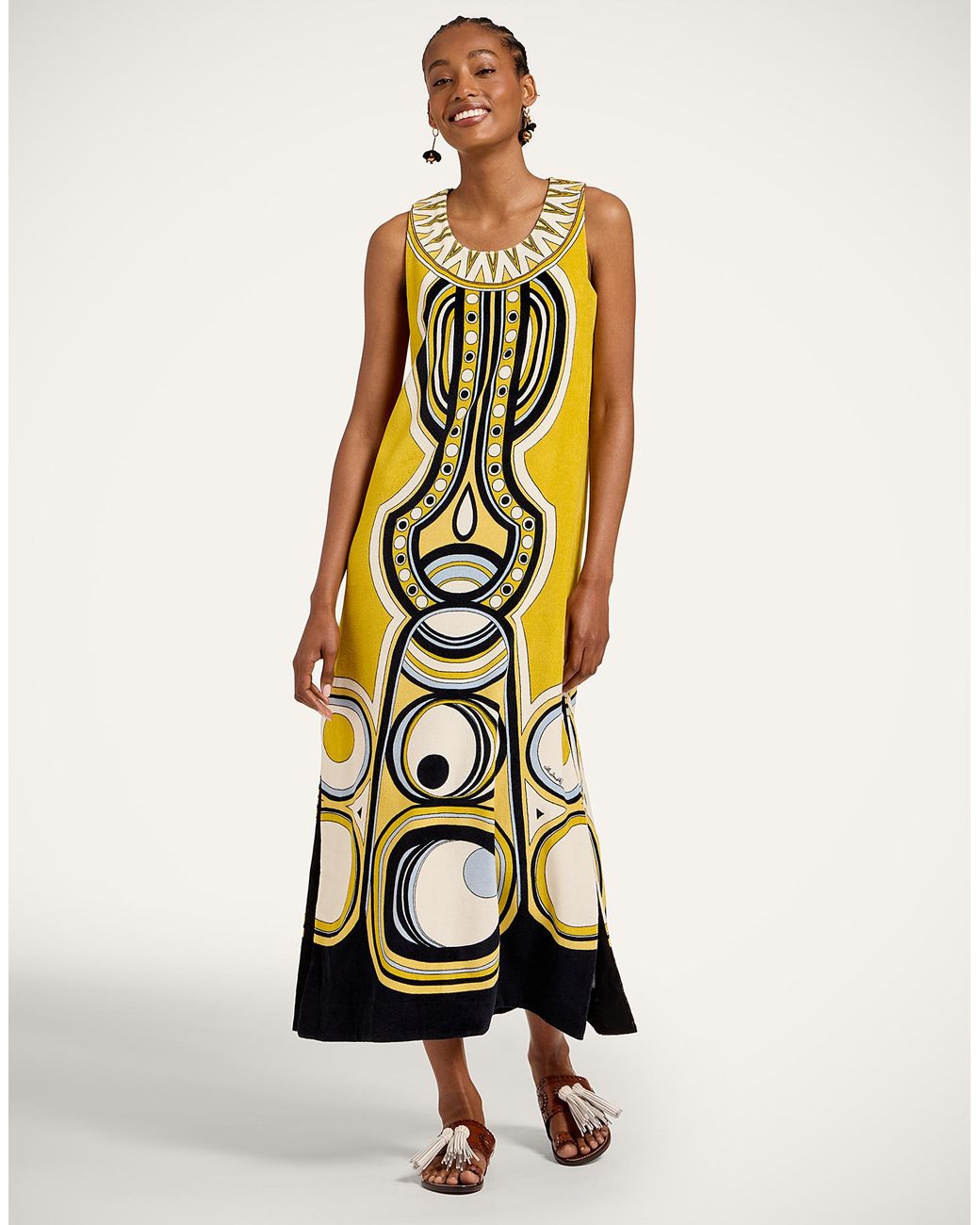 LaDoubleJ White Totem Dress