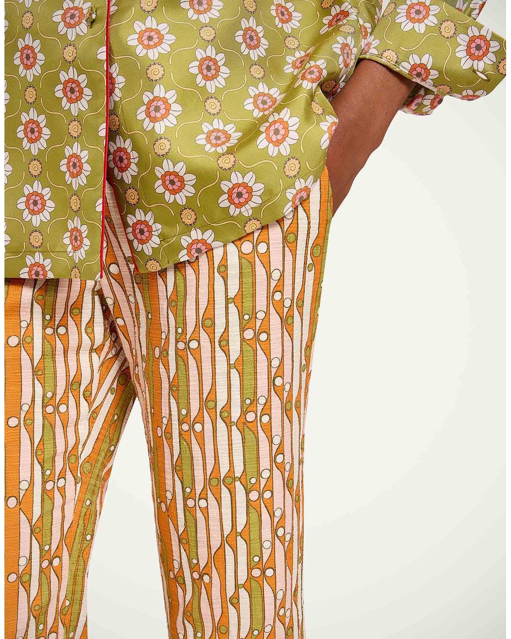 LaDoubleJ Metallic 24/7 Pants