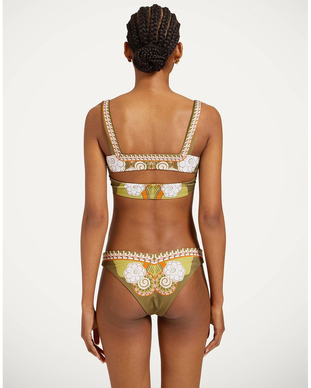 LaDoubleJ Multicolor Pammy Bikini Top