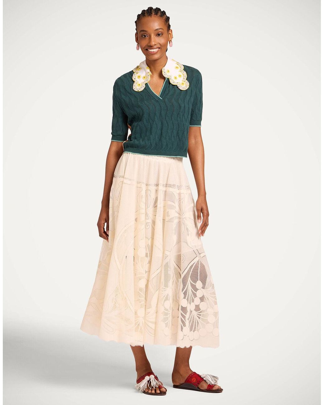 LaDoubleJ Natural Duchess Skirt