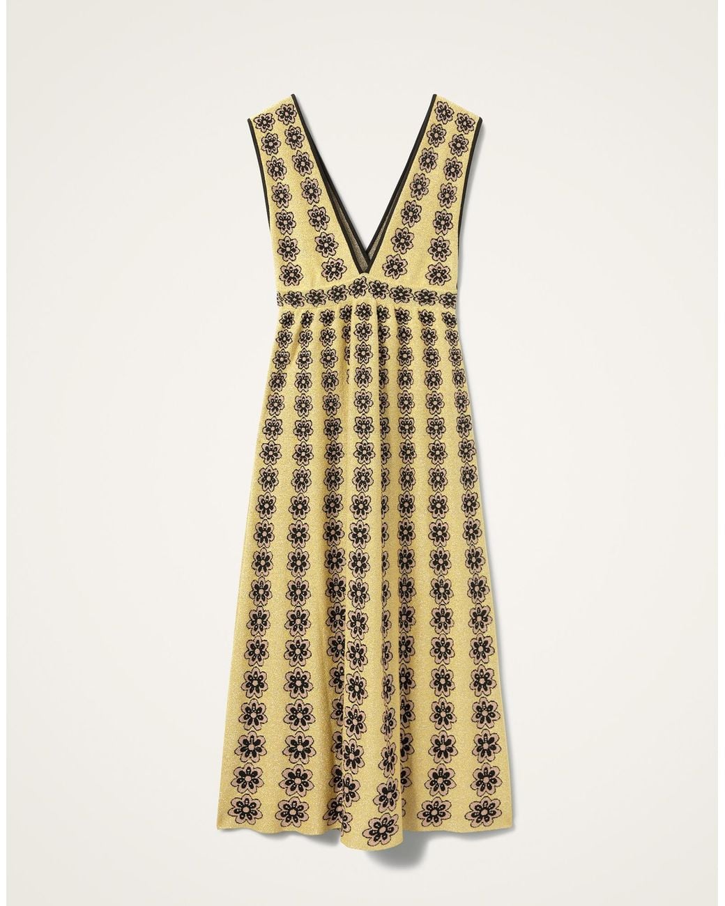 LaDoubleJ Metallic Caper Dress