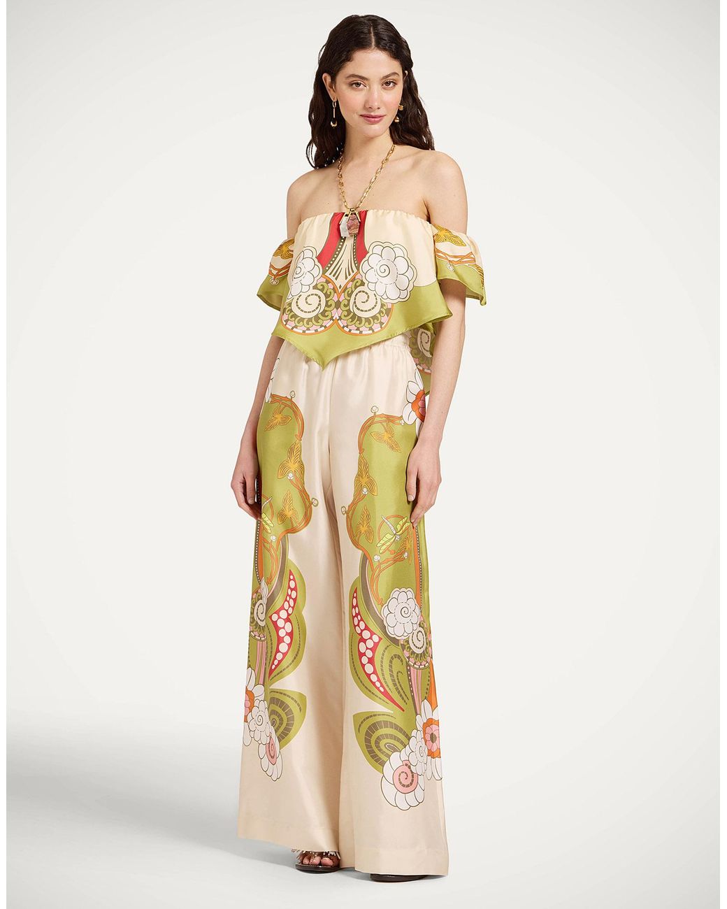 LaDoubleJ Yellow Sand Dollar Top