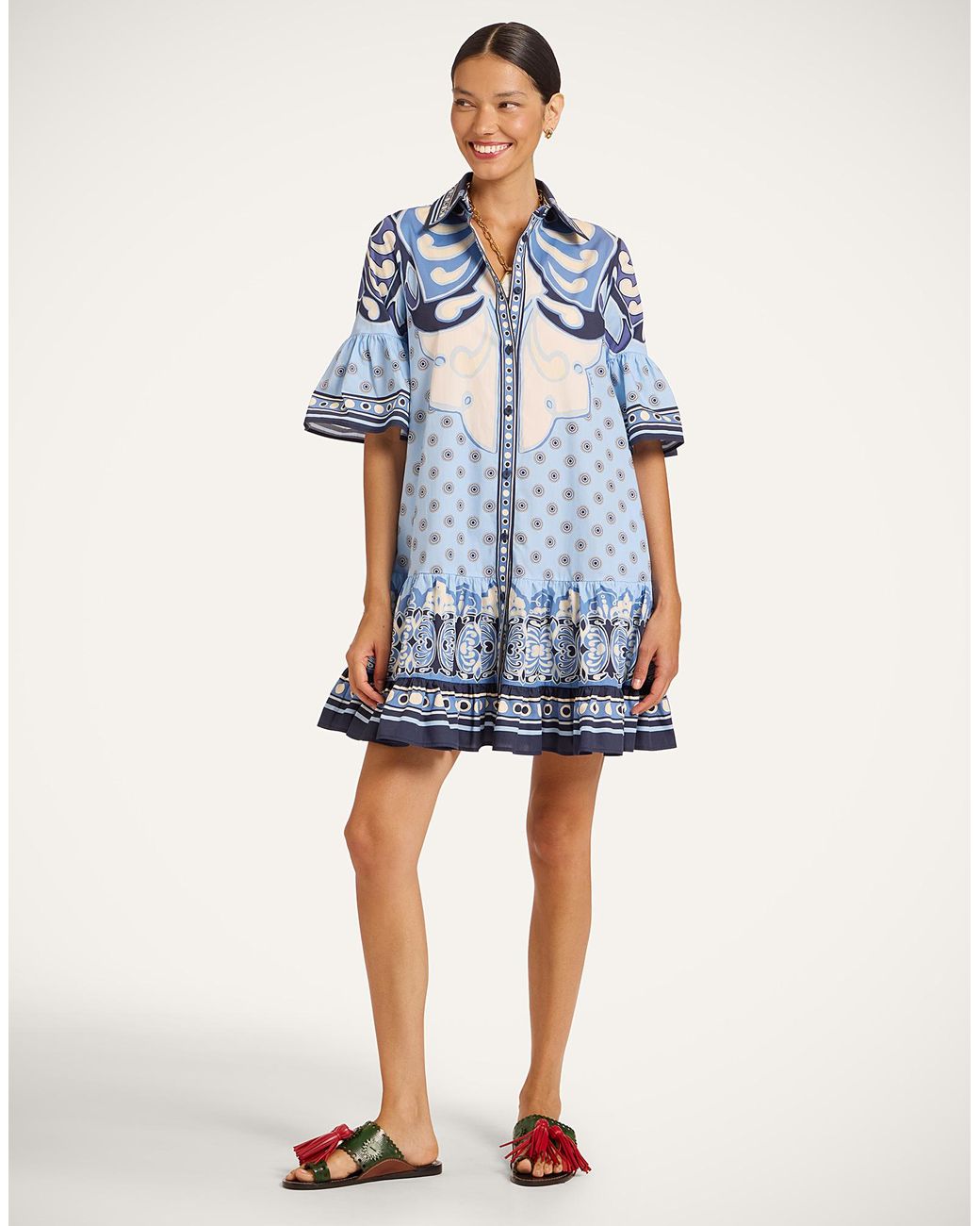 LaDoubleJ Blue Choux Dress