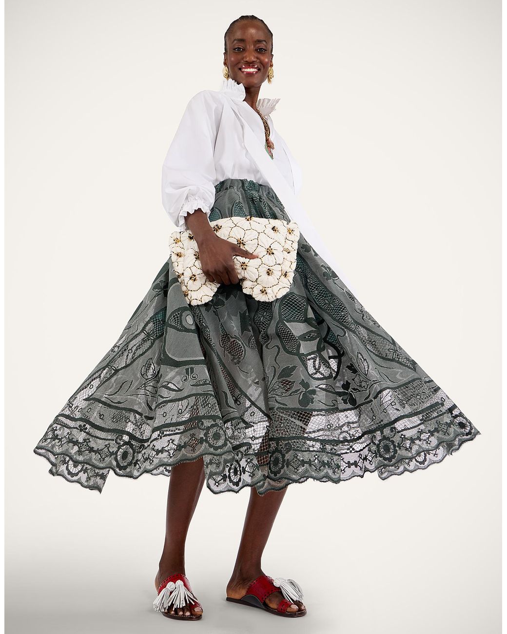 LaDoubleJ Multicolor Duchess Skirt
