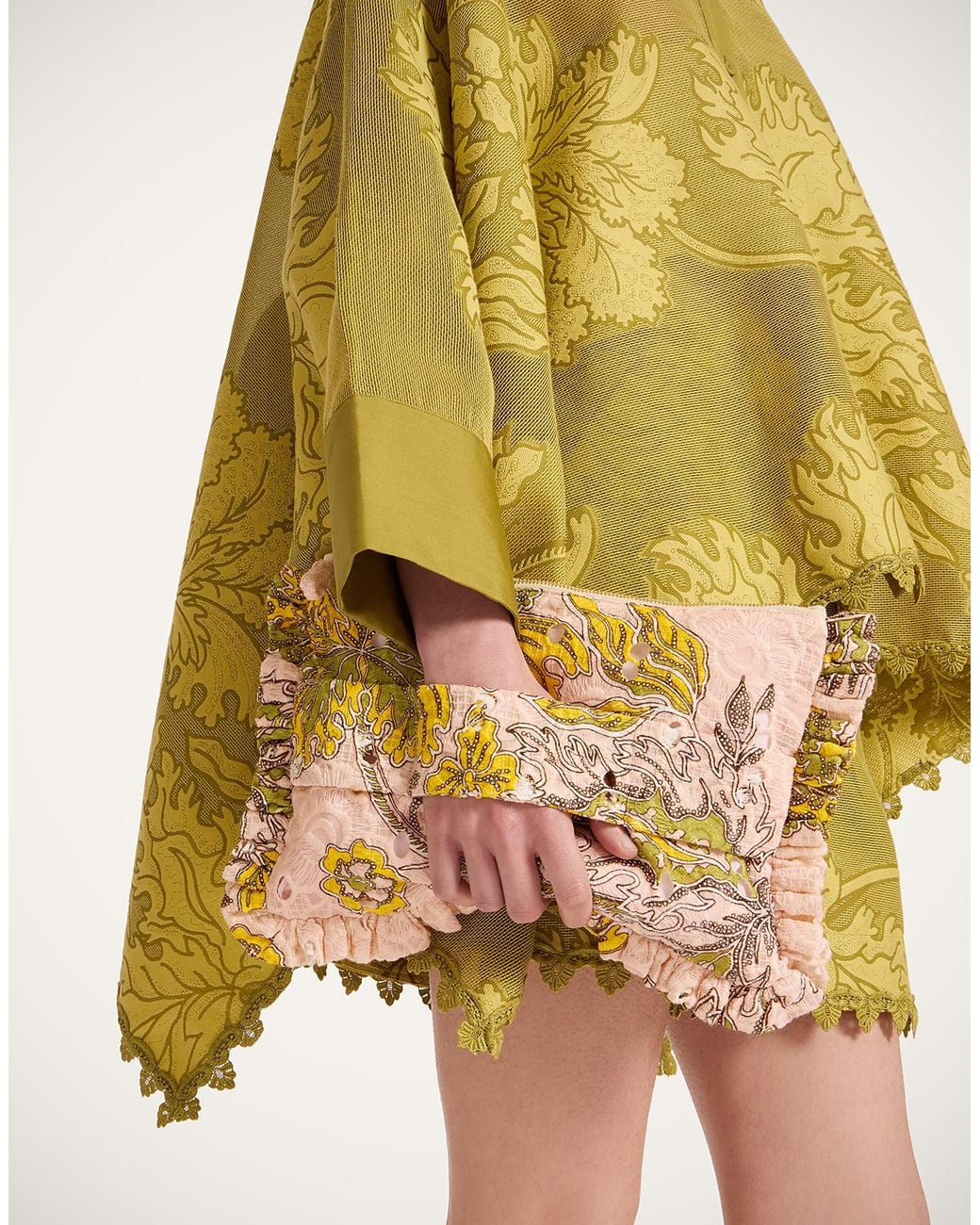 LaDoubleJ Yellow Hand Pochette