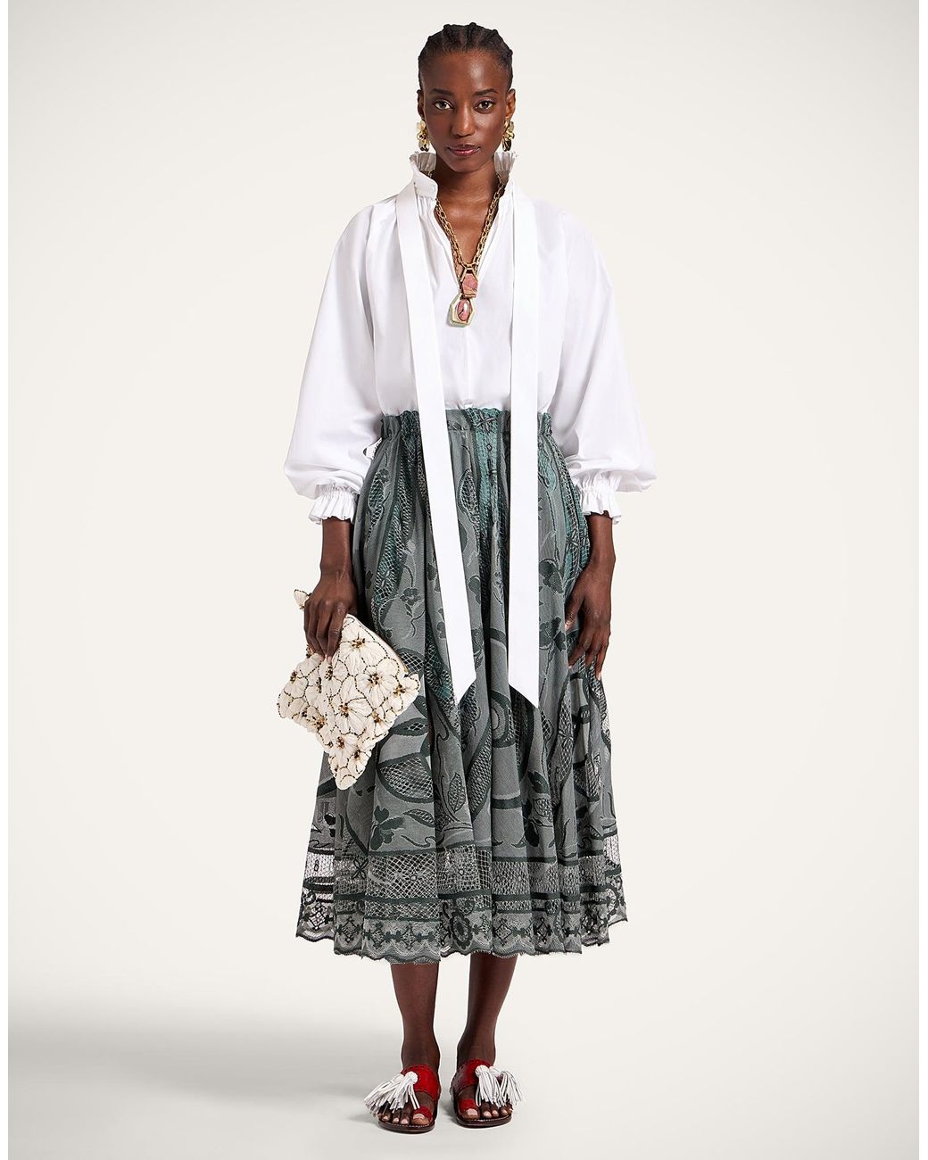 LaDoubleJ Multicolor Duchess Skirt