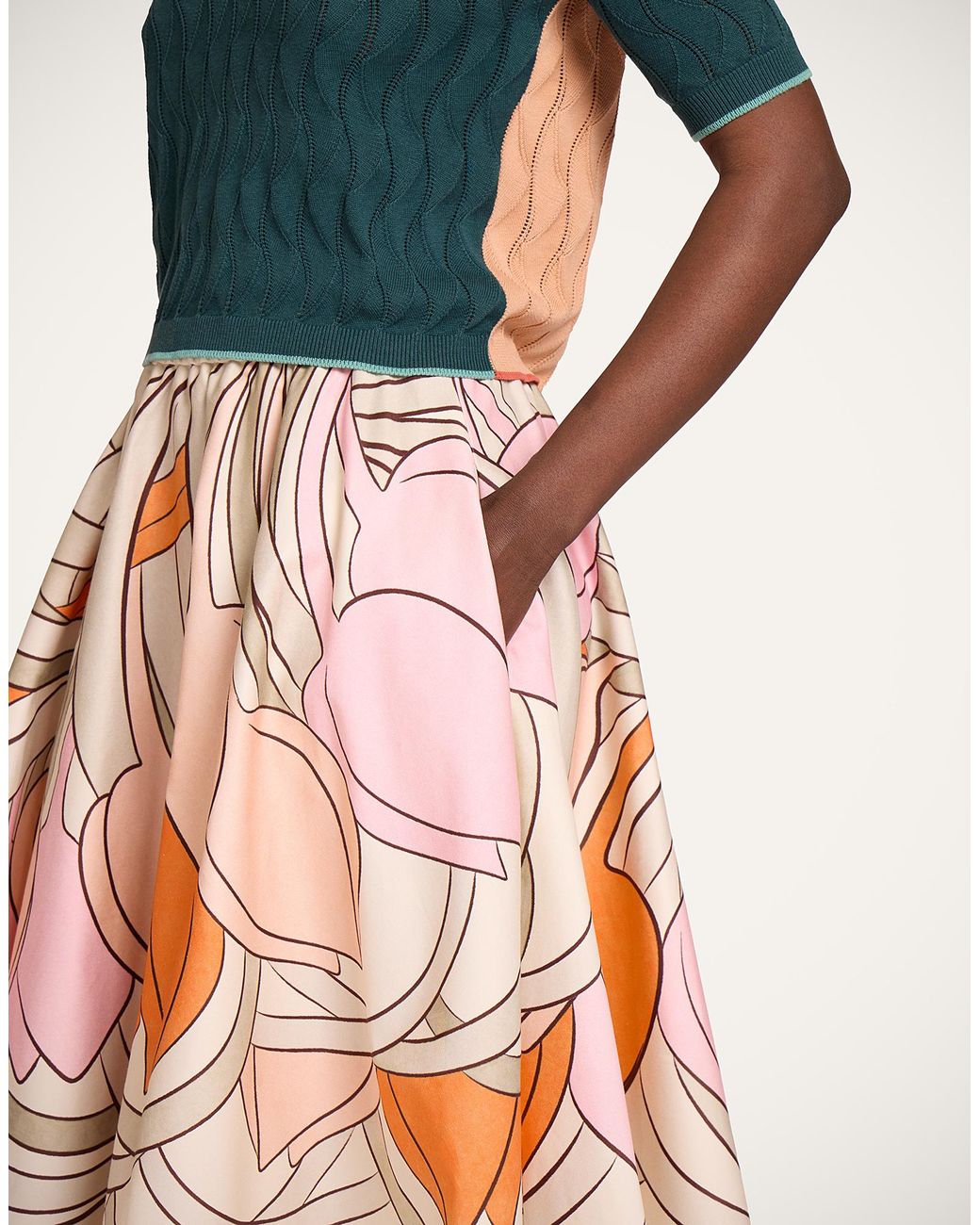 LaDoubleJ Multicolor Ballerina Skirt