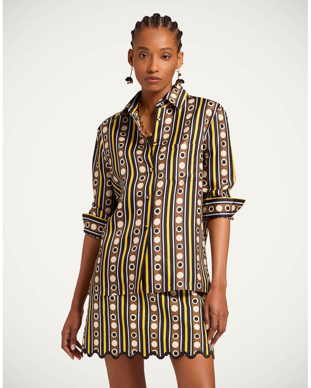 LaDoubleJ Brown Boy Shirt