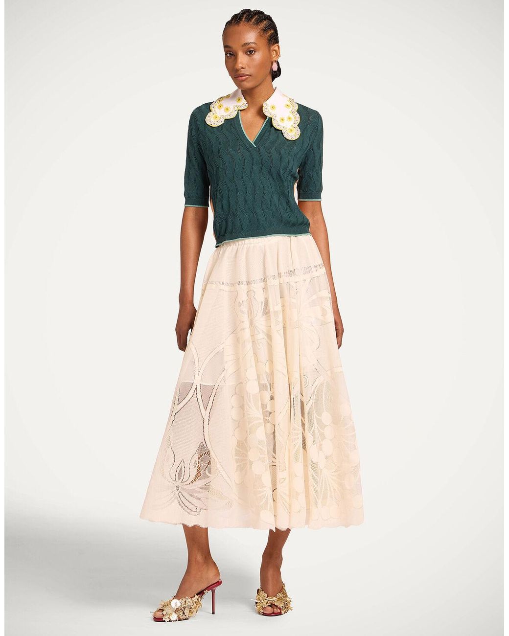 LaDoubleJ Natural Duchess Skirt