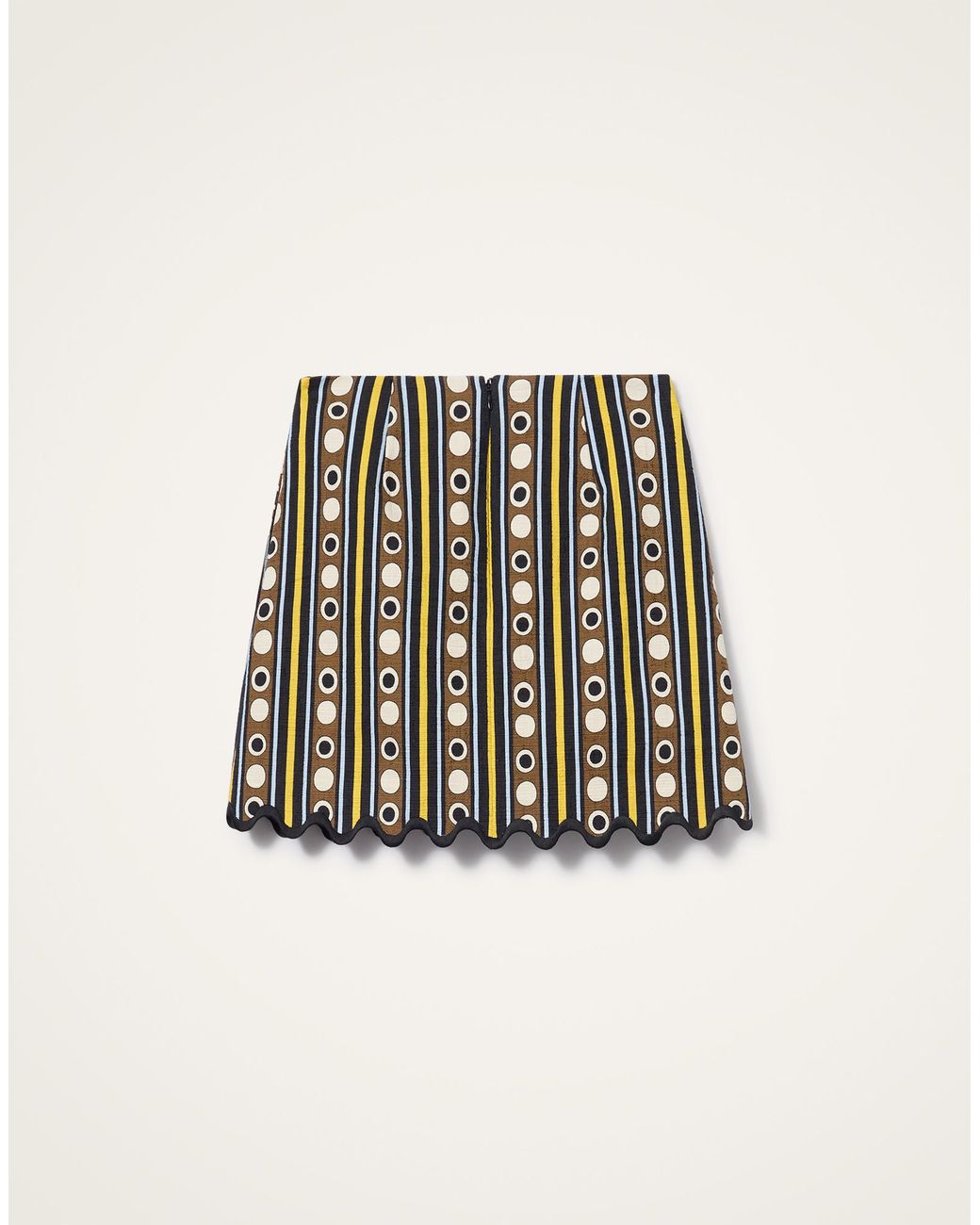 LaDoubleJ Natural Baia Mini Skirt