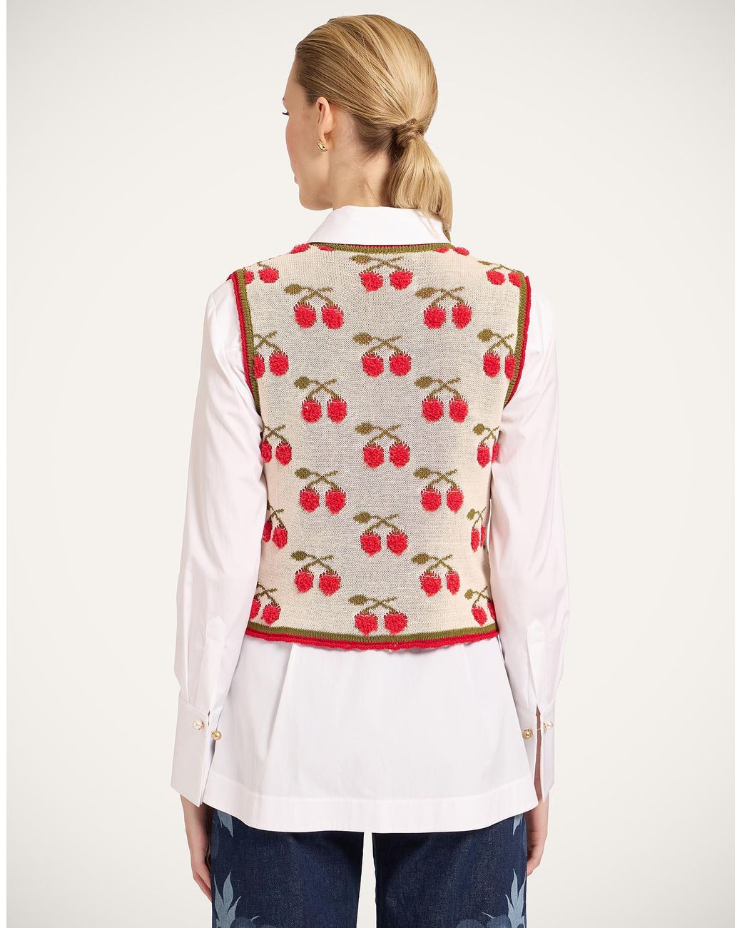 LaDoubleJ Red Cherry Gilet