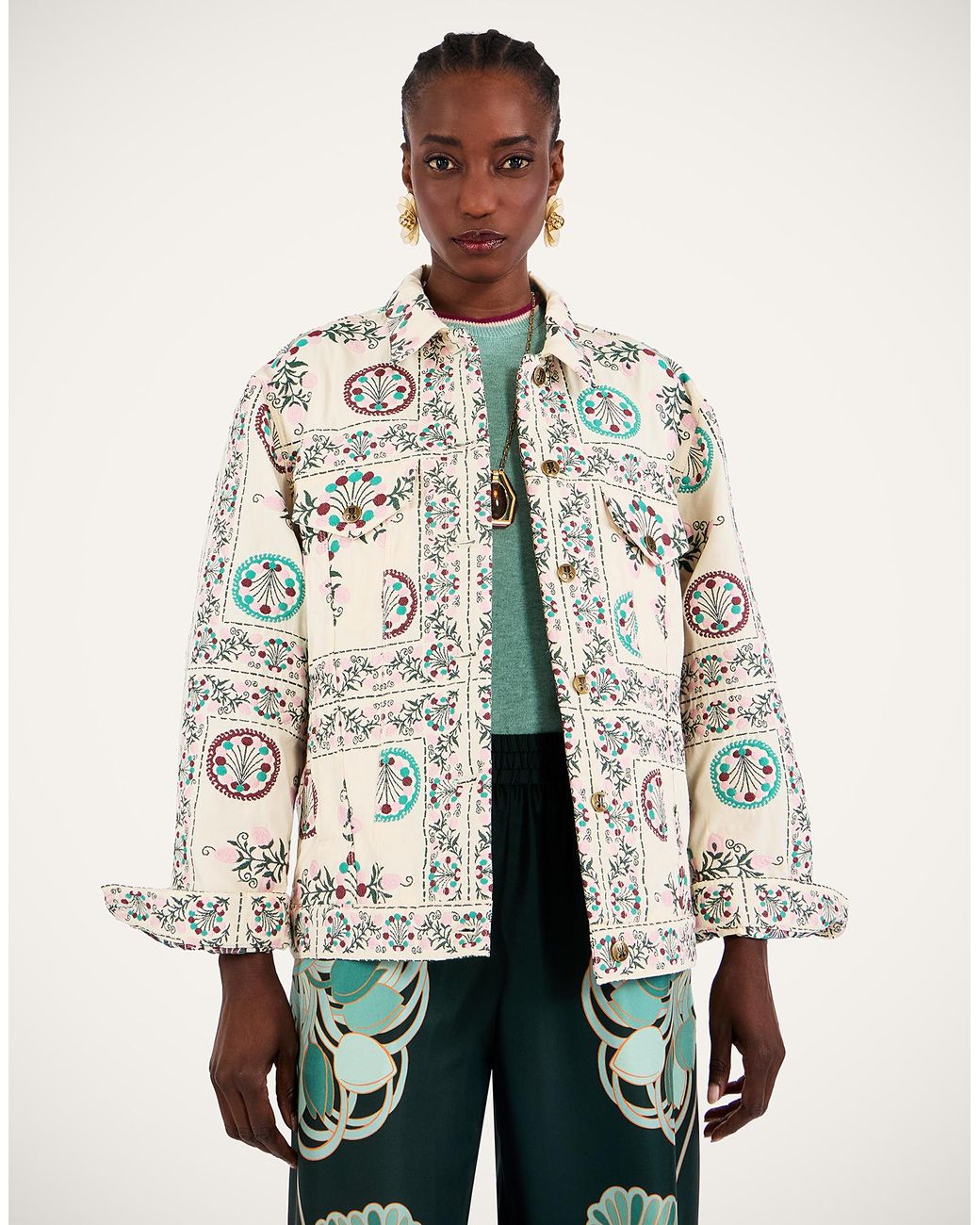 LaDoubleJ Natural The Oversized Jean Jacket