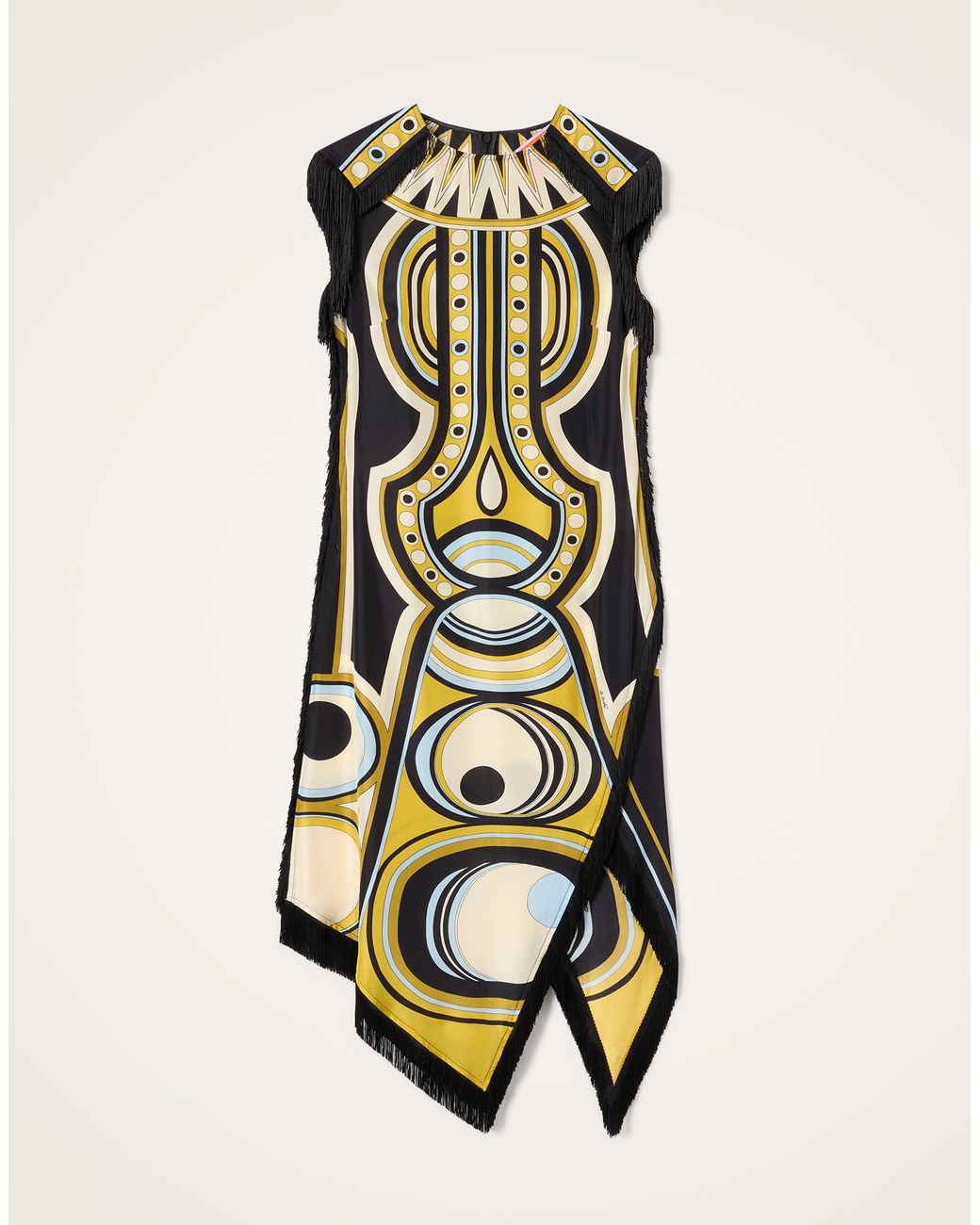 LaDoubleJ White Scarf Dress