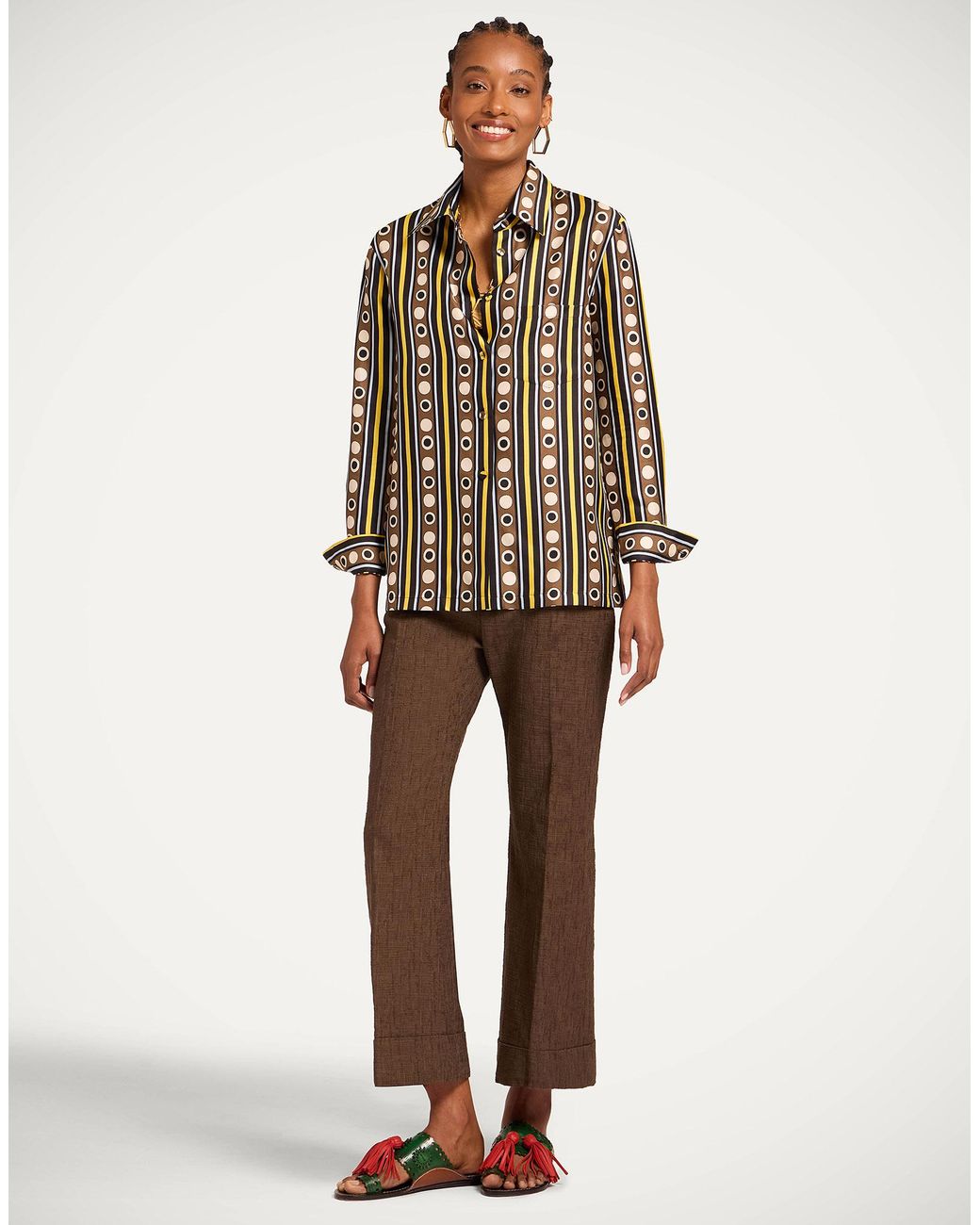 LaDoubleJ Brown Boy Shirt